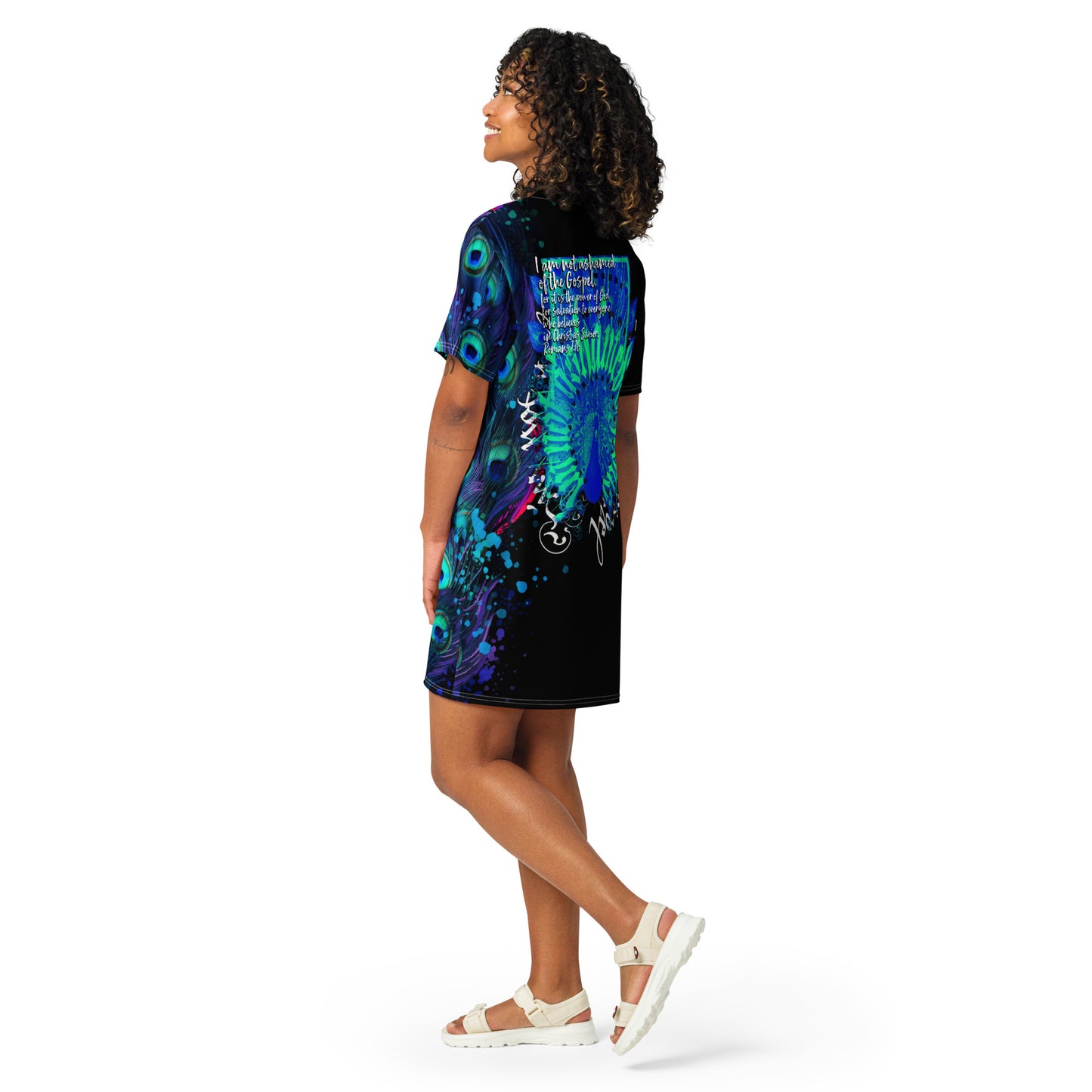 "Not Ashamed" T-Shirt Dress