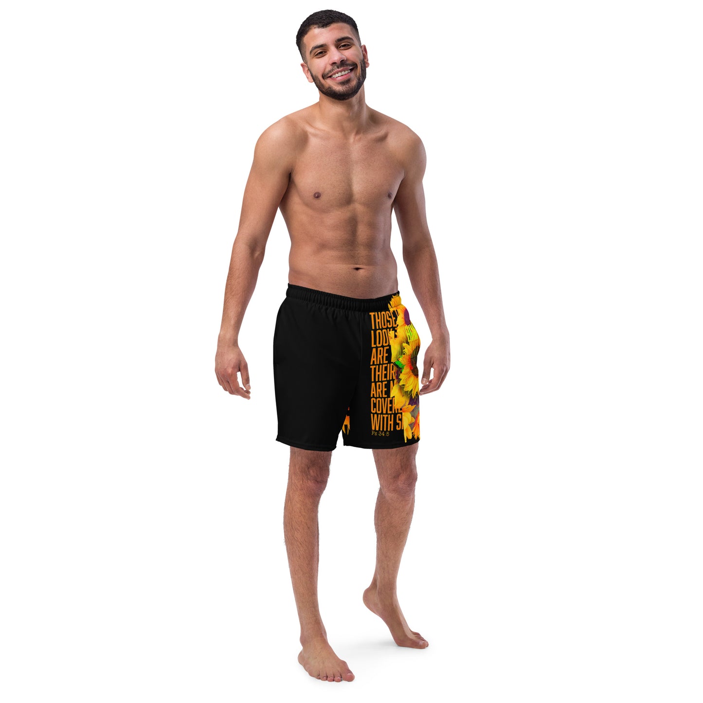 "Look to Him" Swim Trunks