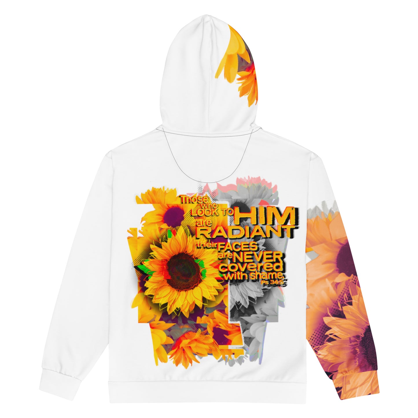 "Shalom - Look to Him" zip Hoodie