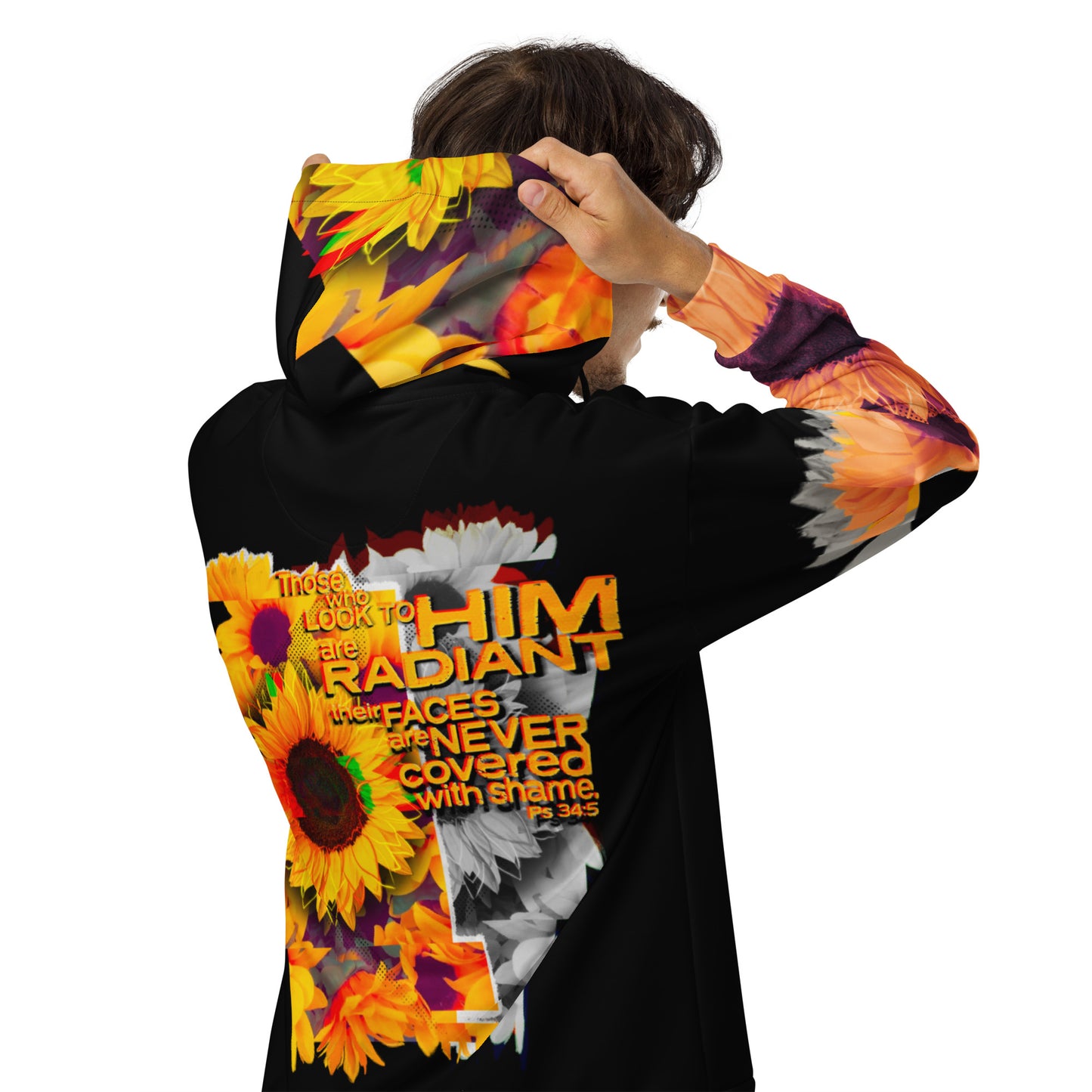 "Shalom - Look to Him" zip Hoodie