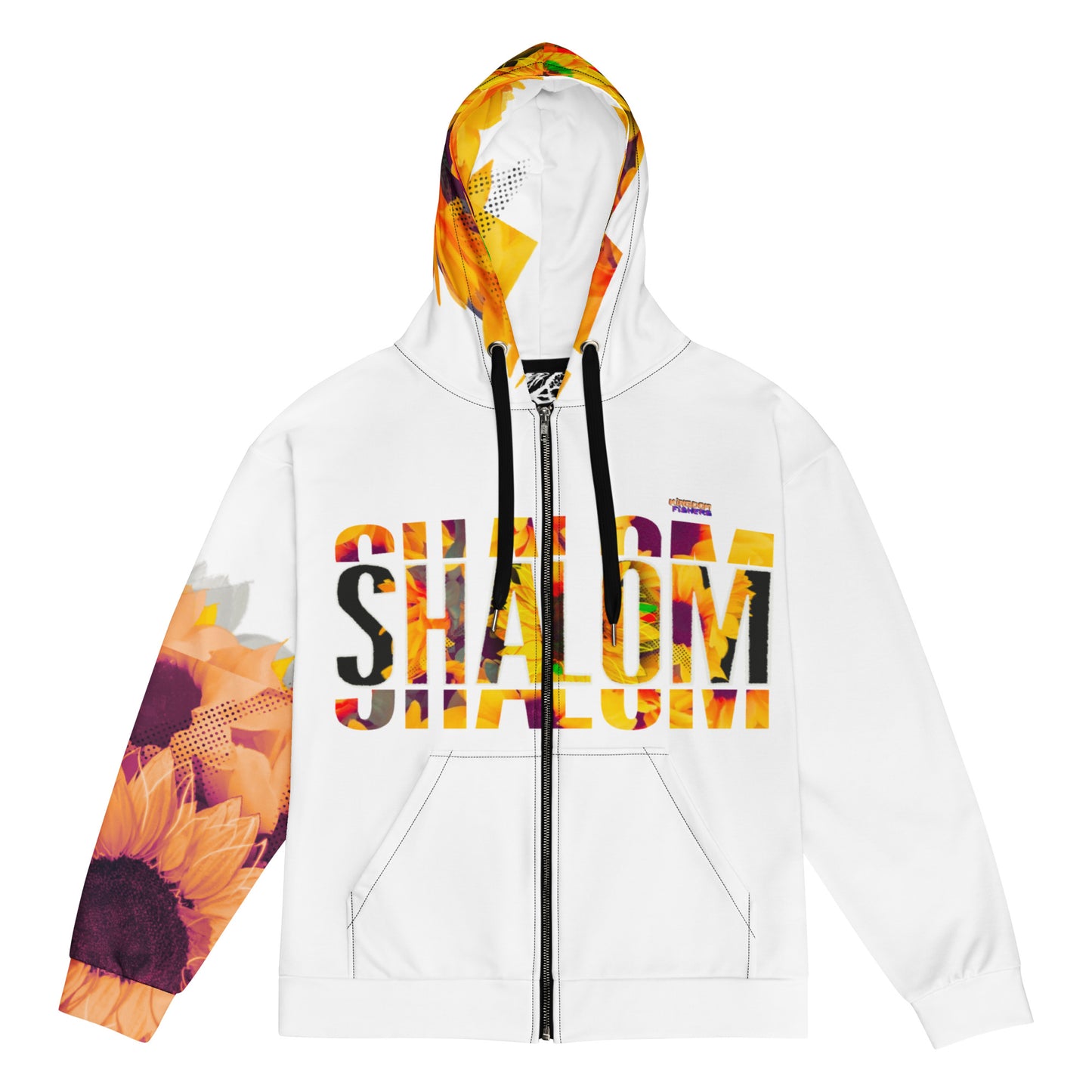 "Shalom - Look to Him" zip Hoodie
