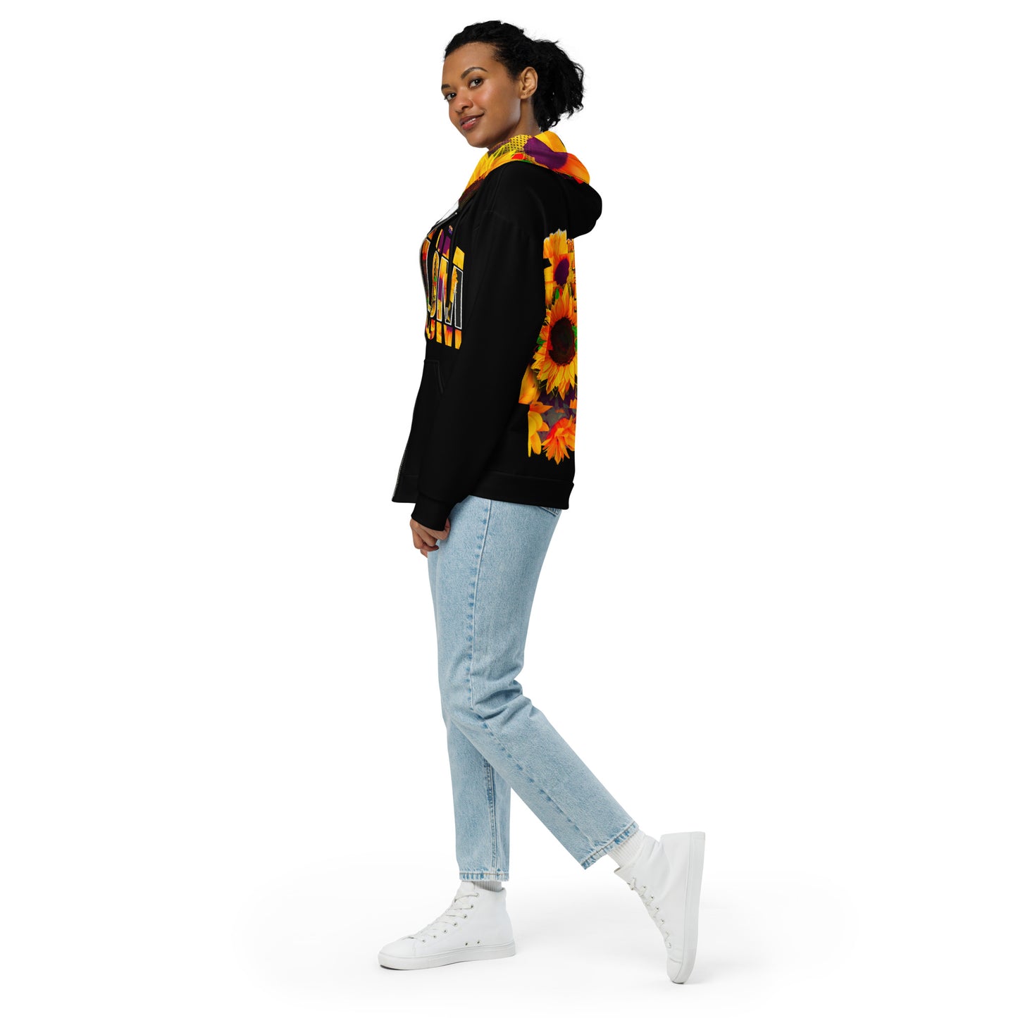 "Shalom - Look to Him" zip Hoodie