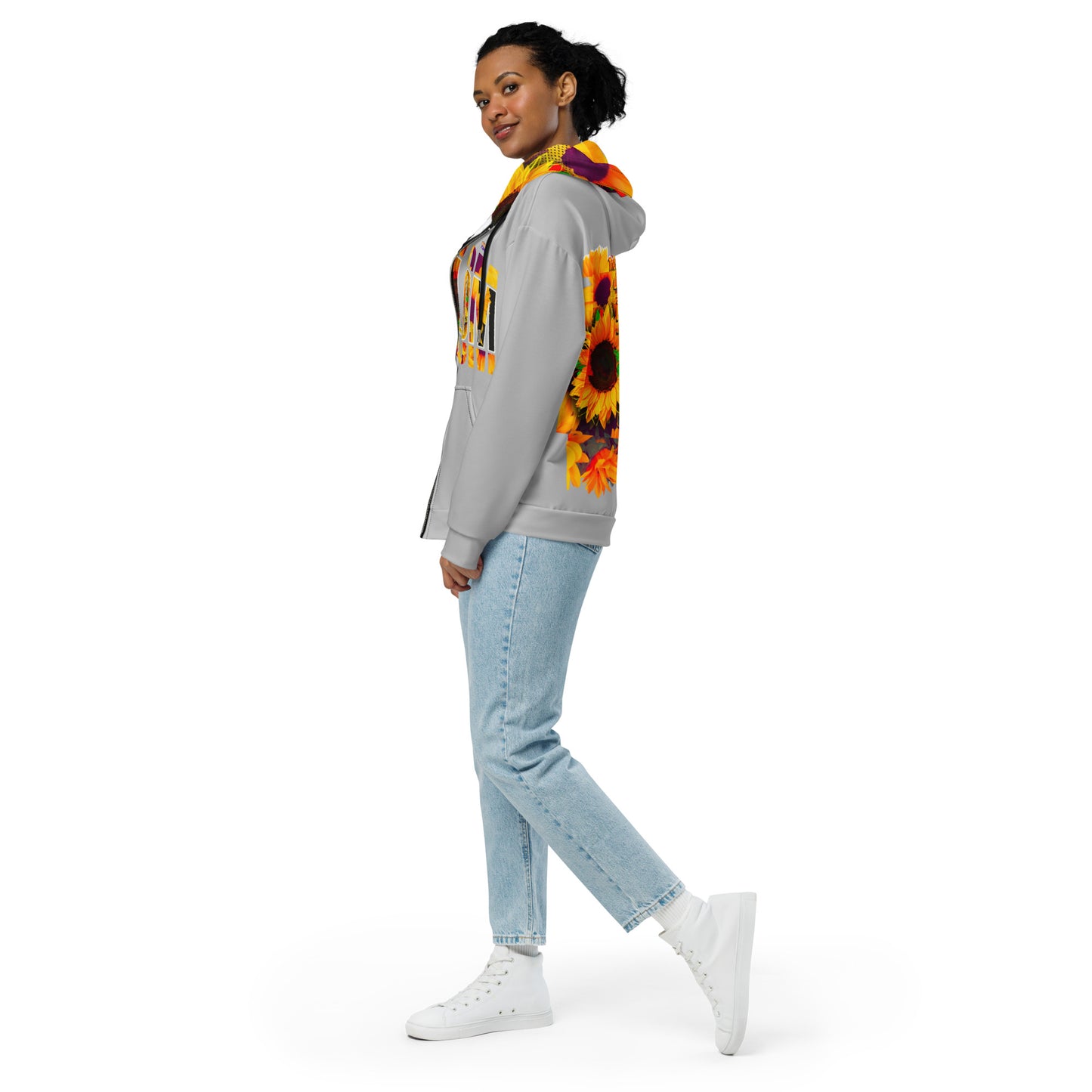 "Shalom - Look to Him" zip Hoodie