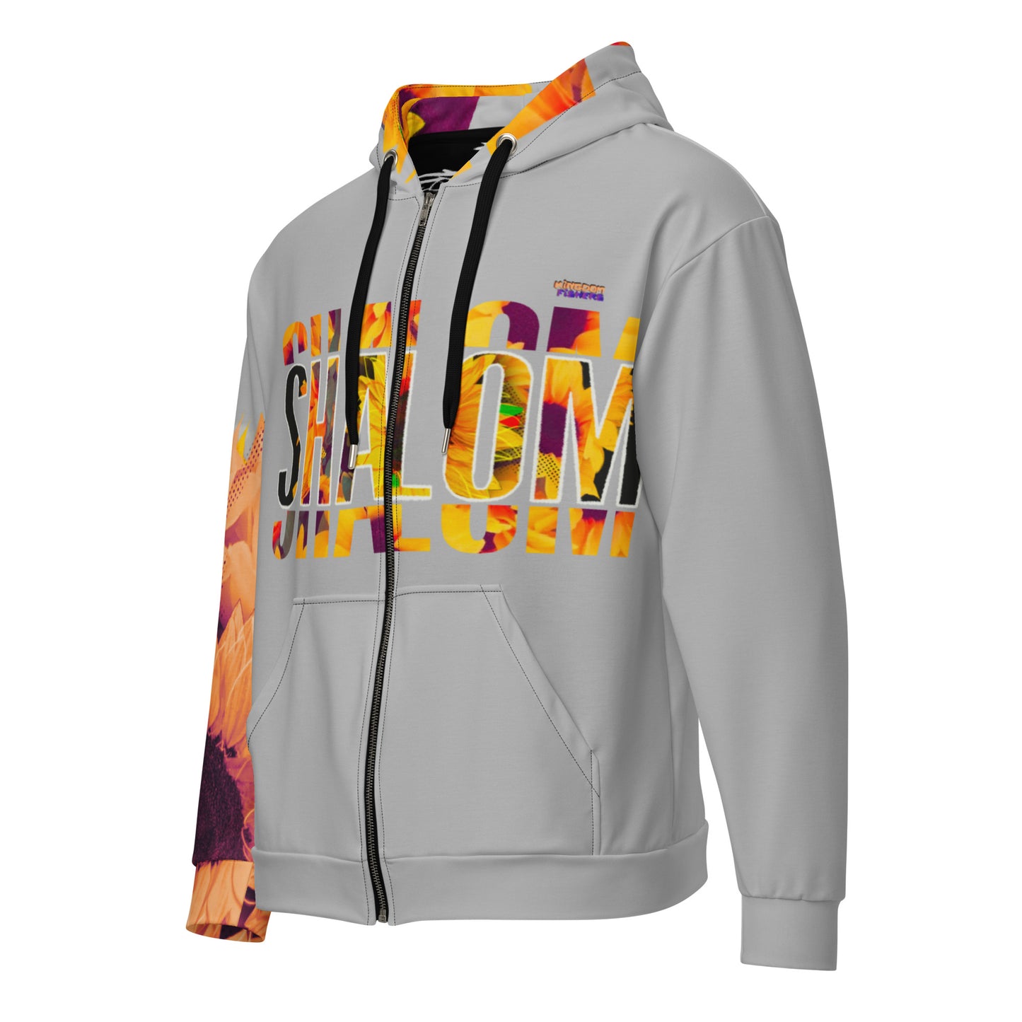 "Shalom - Look to Him" zip Hoodie
