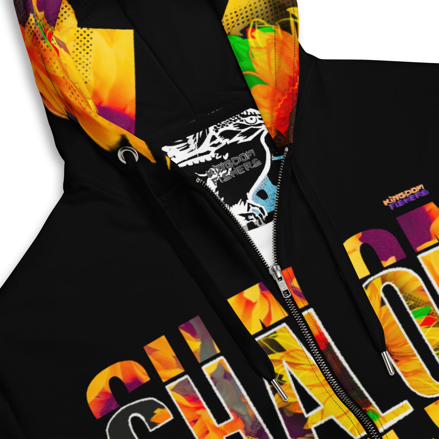 "Shalom - Look to Him" zip Hoodie