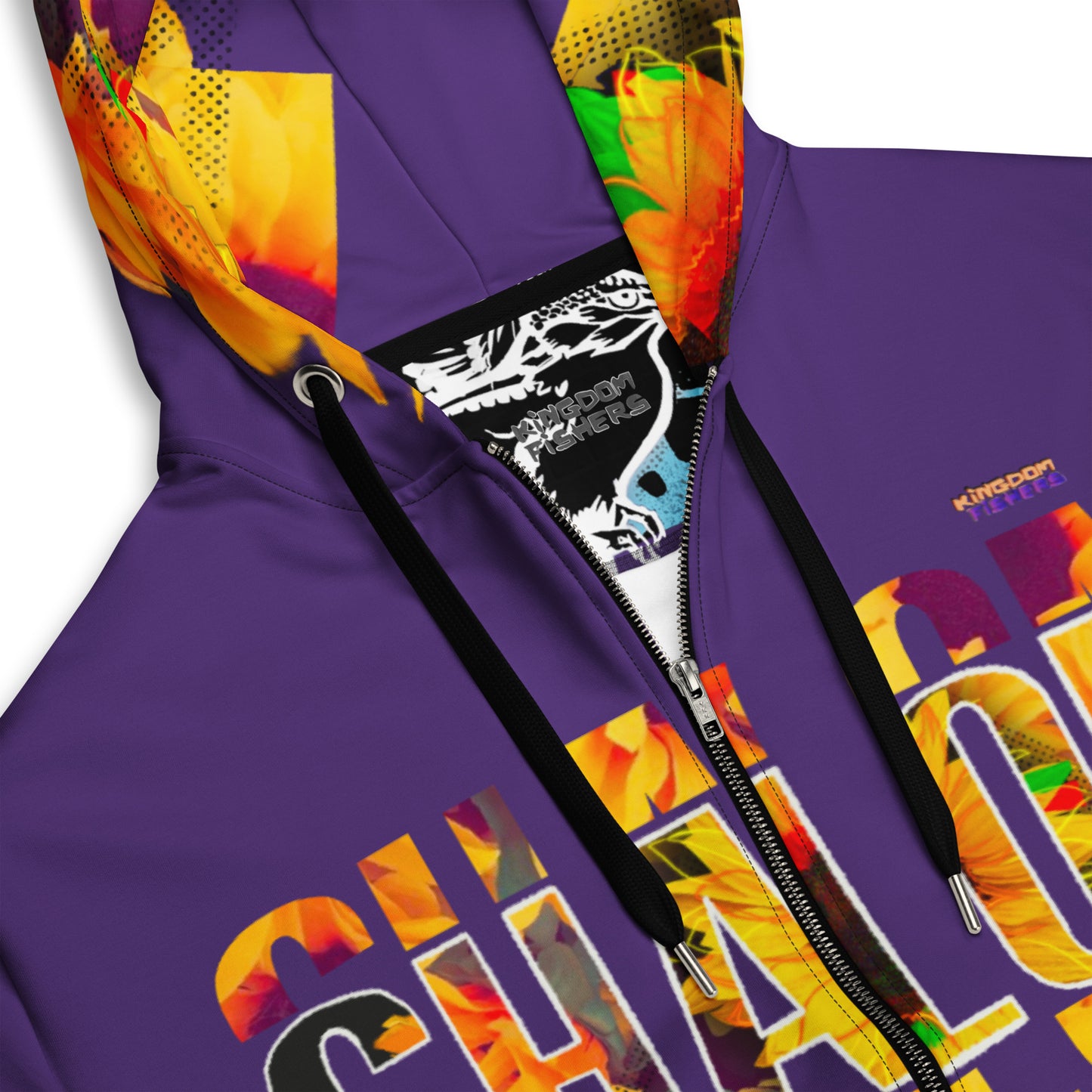 "Shalom - Look to Him" zip Hoodie