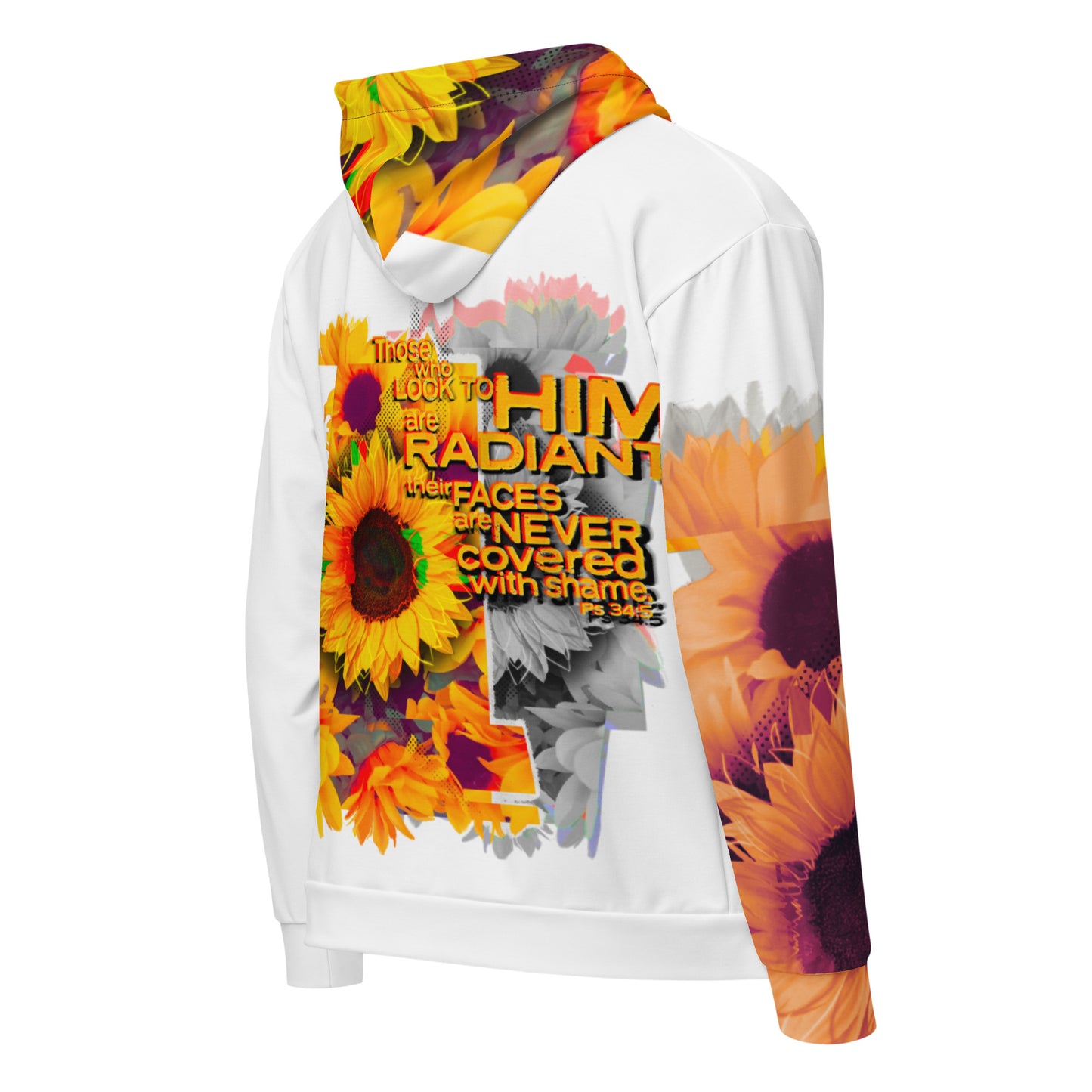 "Shalom - Look to Him" zip Hoodie