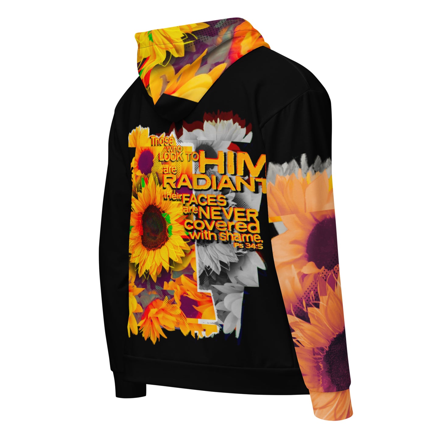 "Shalom - Look to Him" zip Hoodie