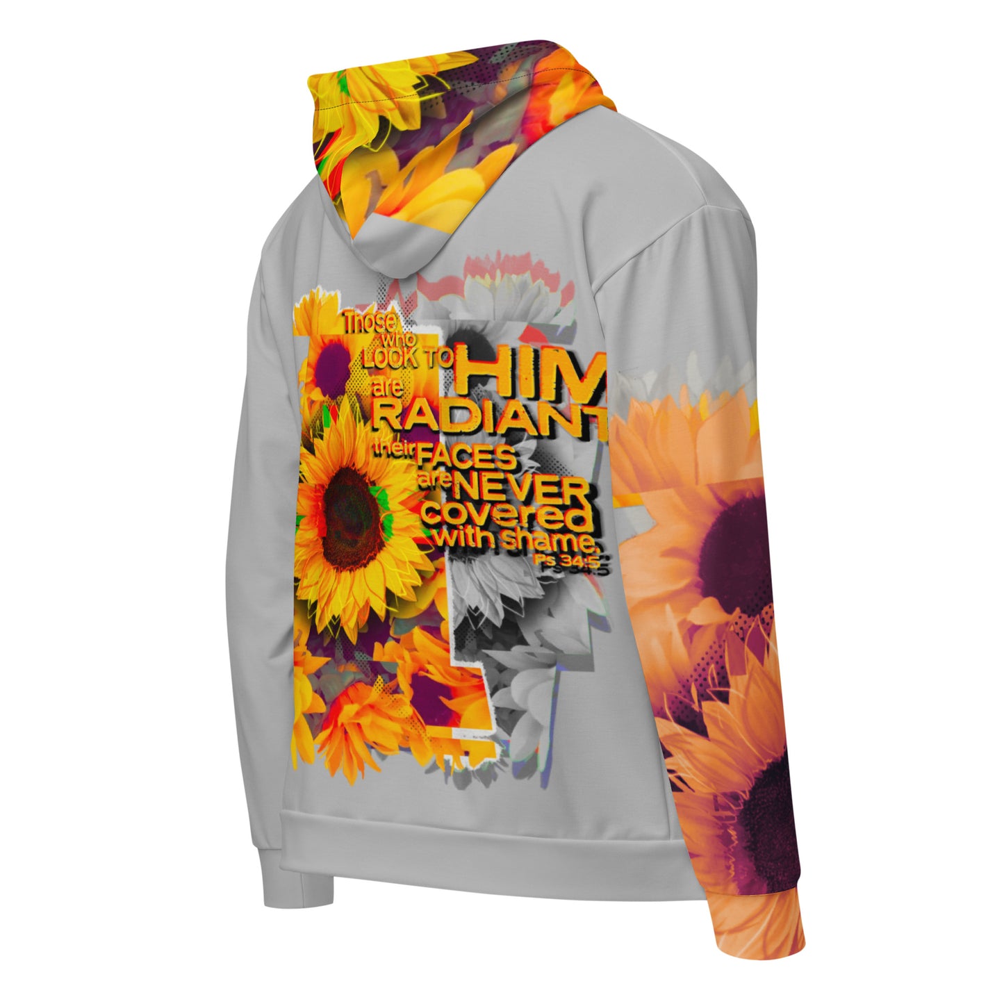 "Shalom - Look to Him" zip Hoodie