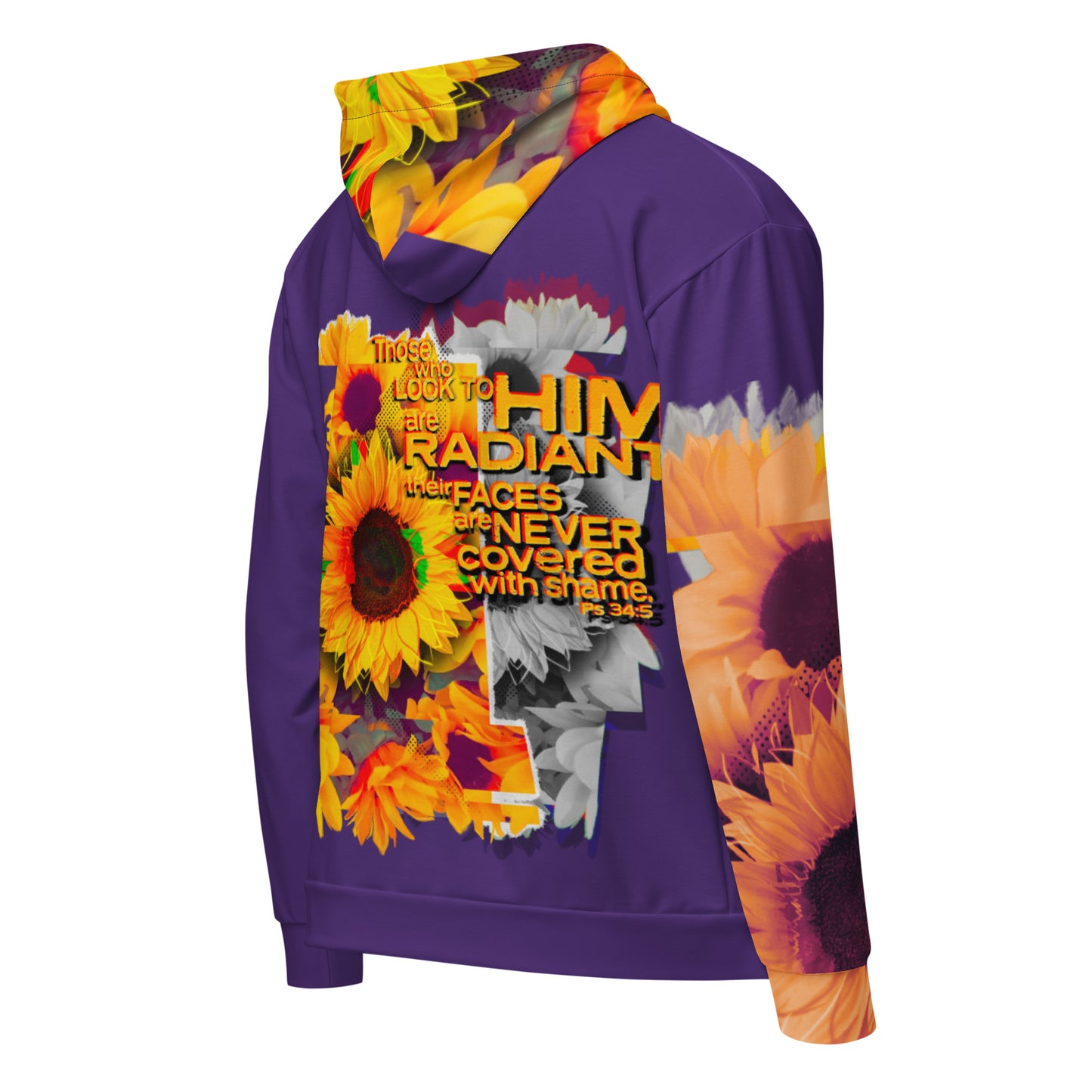 "Shalom - Look to Him" zip Hoodie