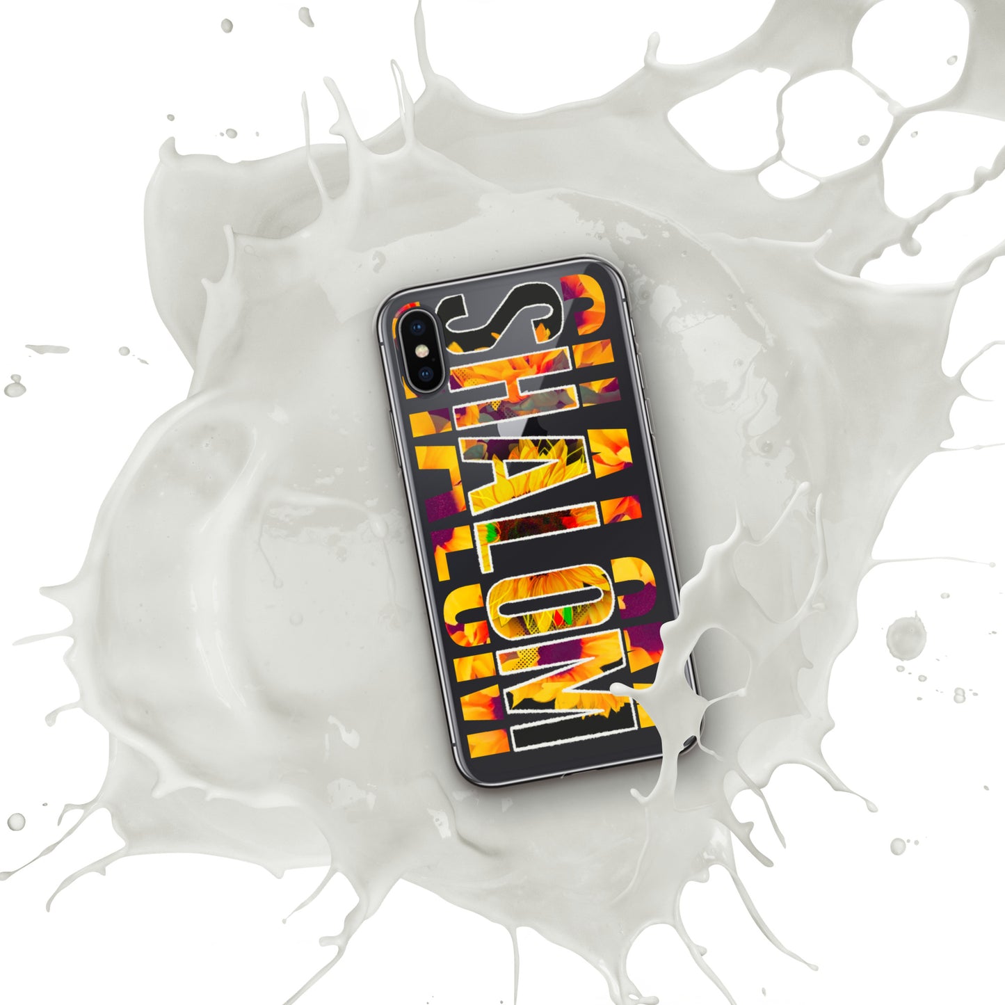 "Shalom" Clear Case for iPhone®