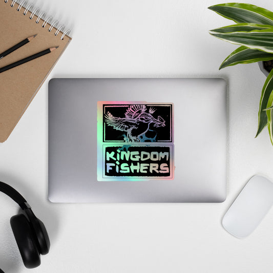 "Kingdom Fishers" Holographic Sticker