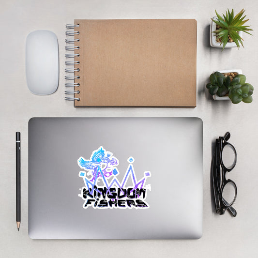 "Kingdom Fishers" Sticker (Crown)