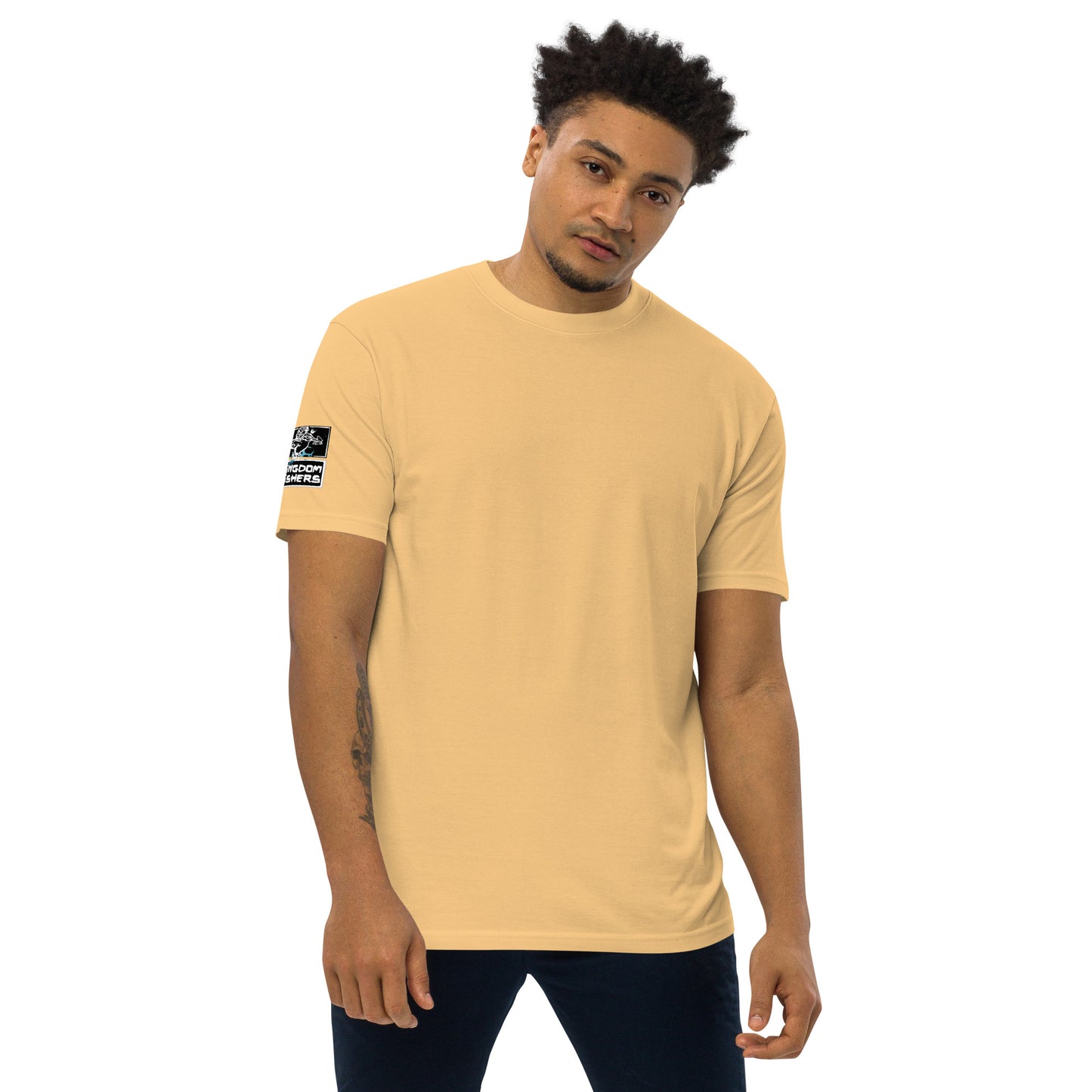 "Shalom" Men’s premium heavyweight tee